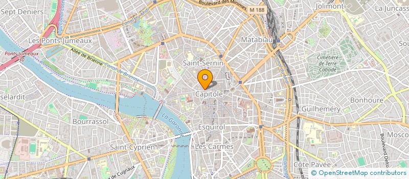 localisation de l'entreprise MADAME ZOULIKHA MME BENAMARA à TOULOUSE