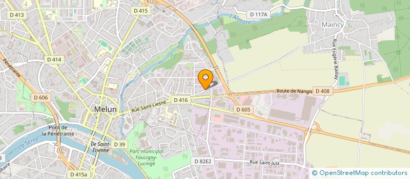 localisation de l'entreprise MADAME ZOULIKHA TOUNICI  MELUN