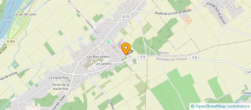 localisation de l'entreprise MADAME ZOULIRA FURET à VINEUIL