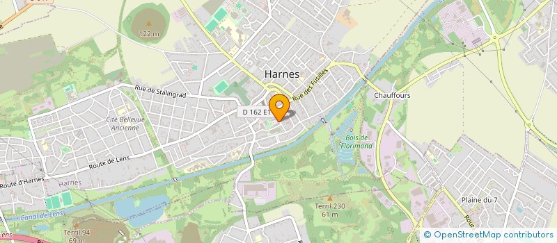 localisation de l'entreprise MADAME ZOULIRA KHADIR  HARNES