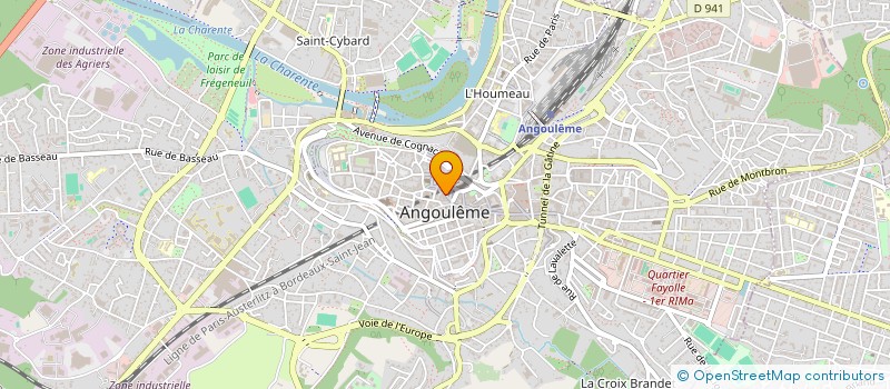 localisation de l'entreprise MADAME ZOULOUGBA OKOU à ANGOULEME