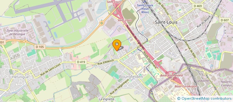 localisation de l'entreprise MADAME ZRANPE OULE  SAINT-LOUIS