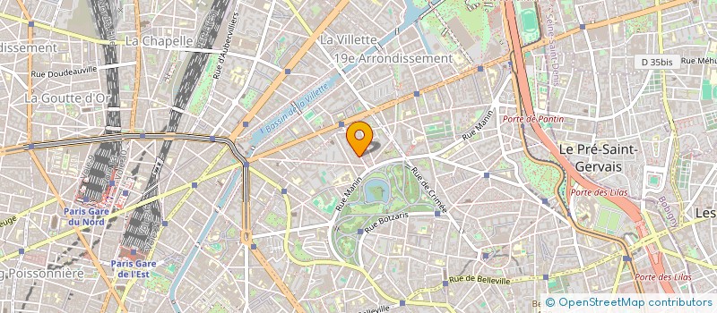 localisation de l'entreprise MADAME ZSUZSA FEJER  PARIS