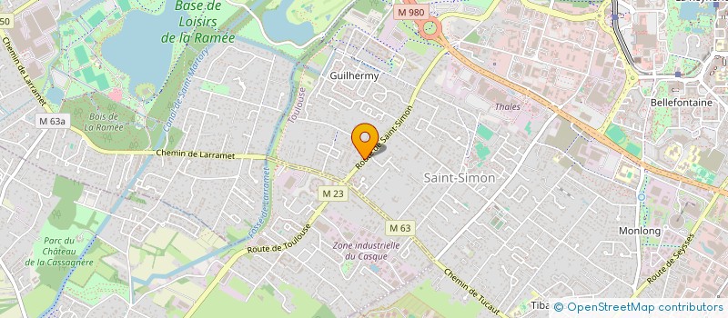 localisation de l'entreprise MADAME ZSUZSANNA MEGYERI à TOULOUSE