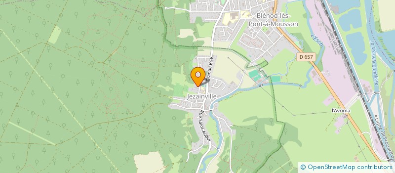 localisation de l'entreprise MADAME ZUHAL AYHAN  JEZAINVILLE