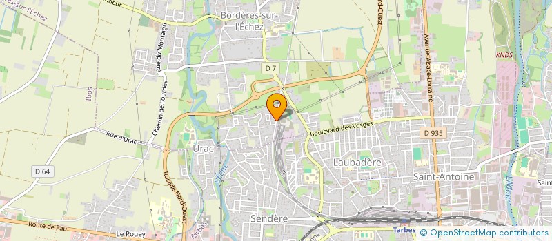 localisation de l'entreprise MADAME ZUHAL PANA  BORDERES-SUR-L'ECHEZ