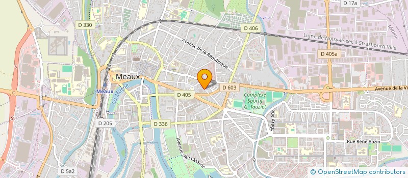 localisation de l'entreprise MADAME ZULEICA MENDES DOS SANTOS  MEAUX