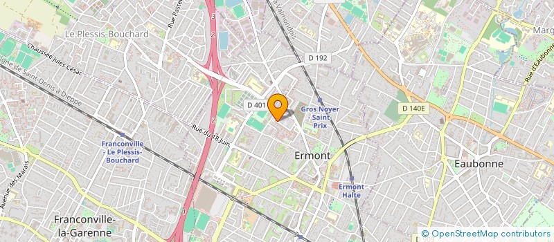 localisation de l'entreprise MADAME ZULEICA SEMEDO DOS SANTOS à ERMONT