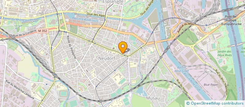 localisation de l'entreprise MADAME ZULFIYA BALAOUDINOVA à STRASBOURG