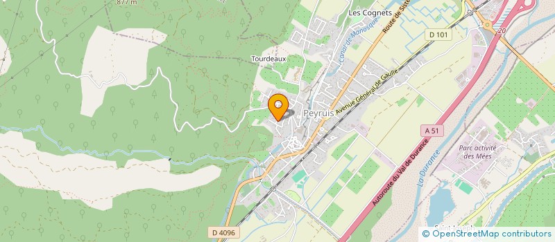 localisation de l'entreprise MADAME ZULMA CELIS MURILLO  PEYRUIS