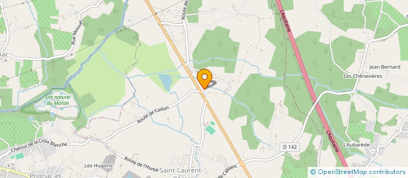 localisation de l'entreprise MADAME ZULMIRA DIAS GONCALVES  SAINT-LAURENT-D'ARCE