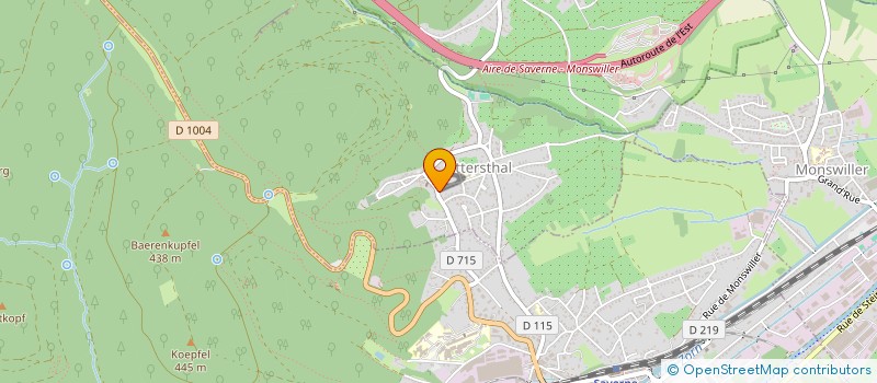 localisation de l'entreprise MADAME ZUMRUT YILDIRIM  SARRE-UNION