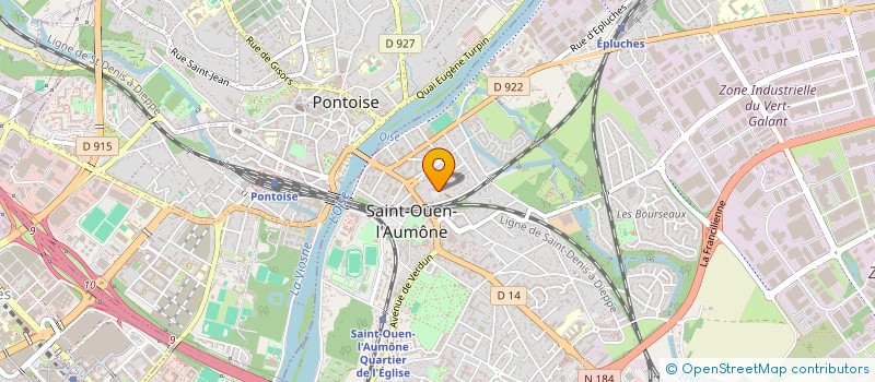 localisation de l'entreprise MADAME ZUZANA KRATKA à SAINT-OUEN-L'AUMONE