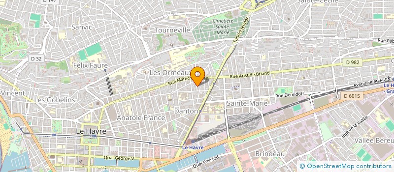 localisation de l'entreprise MADAME ZVEZDANA PAVLOVIC à LE HAVRE