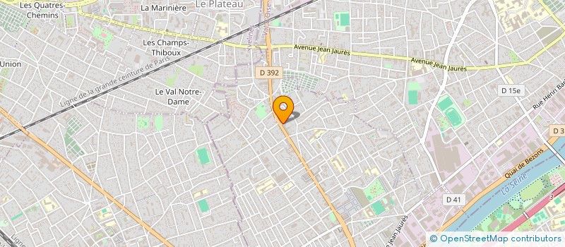 localisation de l'entreprise MADAMEL à BEZONS