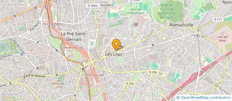 localisation de l'entreprise MADAMELUNE à LE PRE-SAINT-GERVAIS