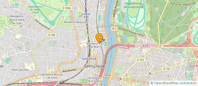 localisation de l'entreprise MADAMEPEE à SAINT-CLOUD