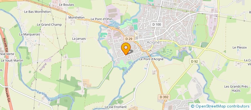 localisation de l'entreprise MADAMET à LAVAL