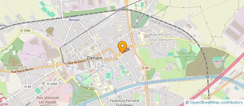 localisation de l'entreprise MADANI ET FILS à DENAIN