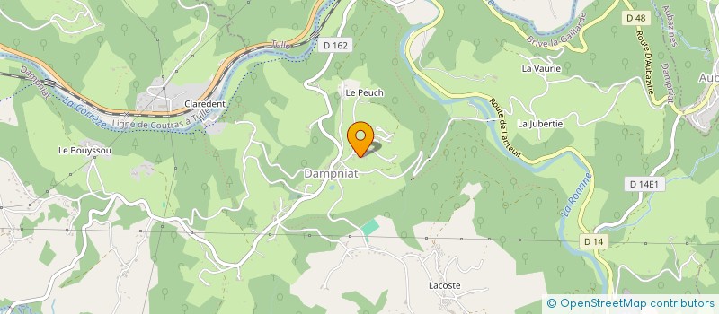 localisation de l'entreprise MADANIA  DAMPNIAT