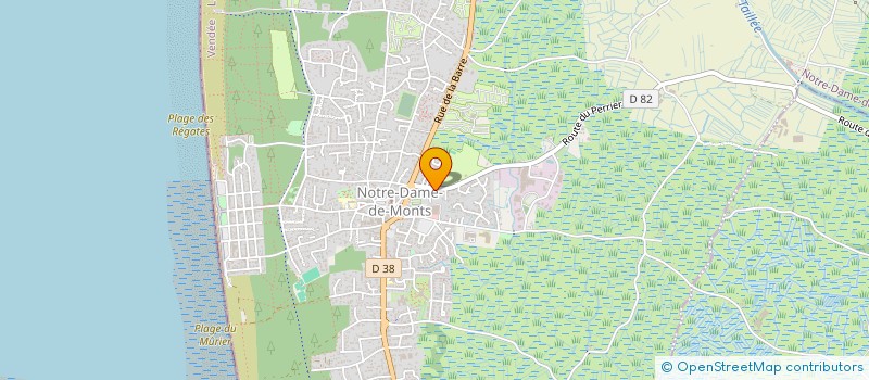 localisation de l'entreprise MADANNA  NOTRE-DAME-DE-MONTS