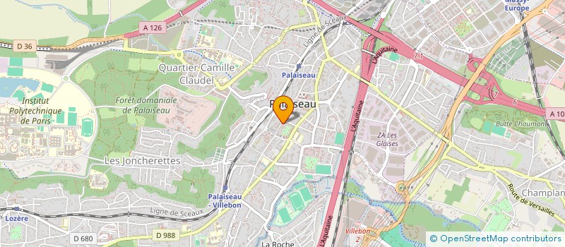 localisation de l'entreprise MADAOS à PALAISEAU