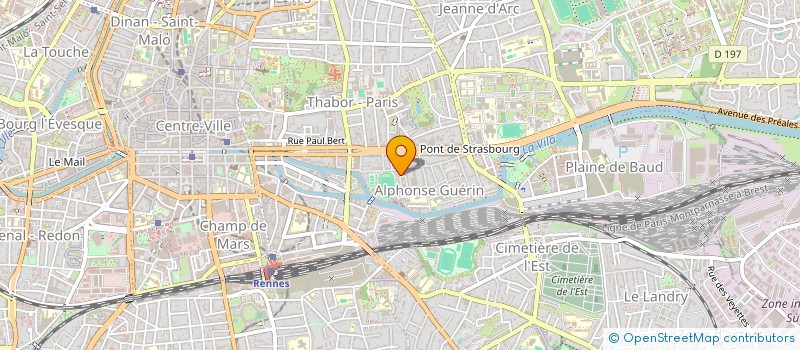 localisation de l'entreprise MADAR  RENNES