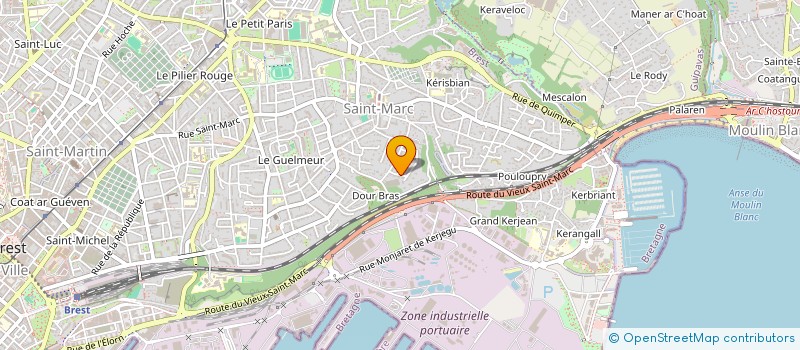 localisation de l'entreprise MADARA  BREST