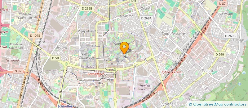 localisation de l'entreprise MADARES à GRENOBLE