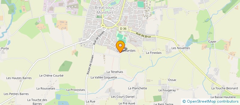 localisation de l'entreprise MADASEMAX  BREAL-SOUS-MONTFORT