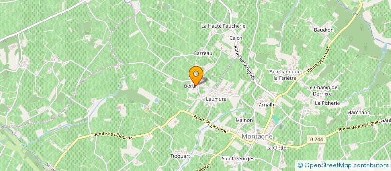 localisation de l'entreprise MADASTE  MONTAGNE