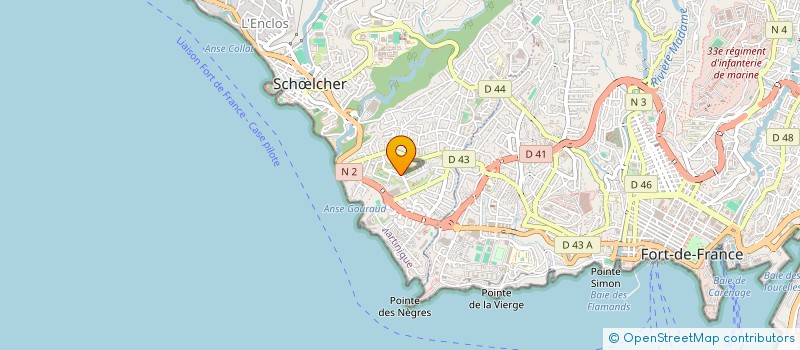 localisation de l'entreprise MADAWAVE SASU à SCHŒLCHER