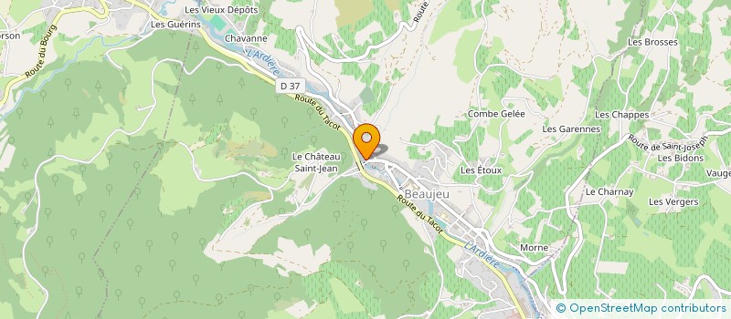 localisation de l'entreprise MADAWAY à BEAUJEU