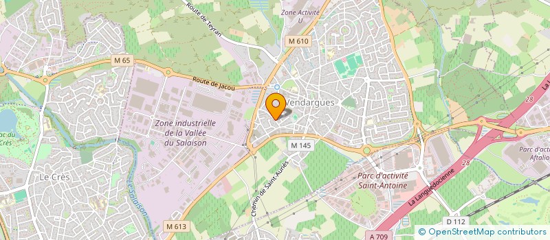 localisation de l'entreprise MADAZING à VENDARGUES