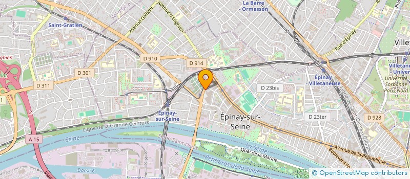 localisation de l'entreprise MADB CONSEIL à EPINAY-SUR-SEINE