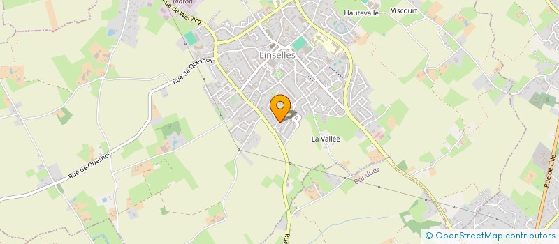 localisation de l'entreprise MADDENS LEFEBURE à LINSELLES
