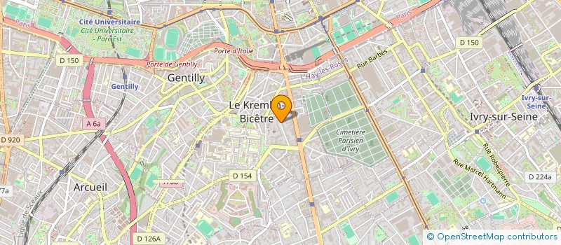 localisation de l'entreprise MADDIVERSION  LE KREMLIN-BICETRE