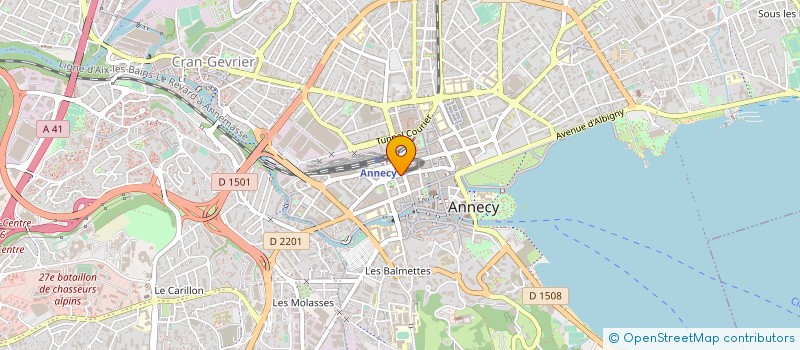 localisation de l'entreprise MADDLE IN à ANNECY