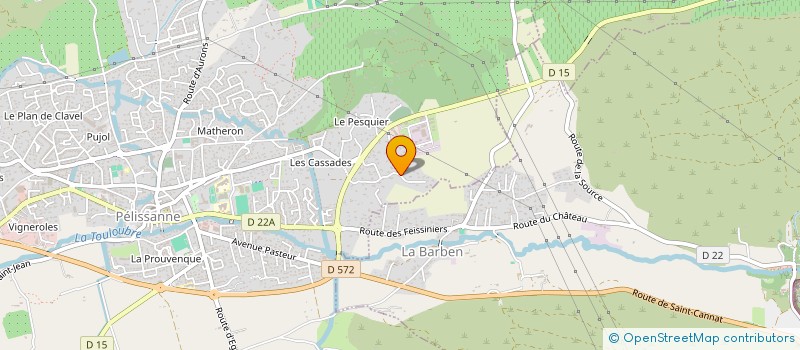 localisation de l'entreprise MADDOX  PELISSANNE