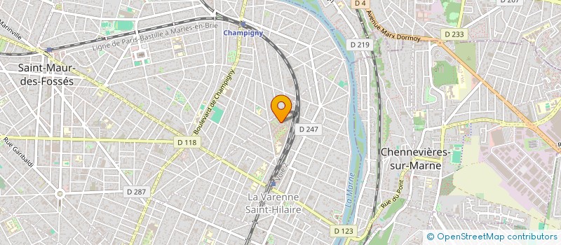 localisation de l'entreprise MADDOX CONSULTING à SAINT-MAUR-DES-FOSSES