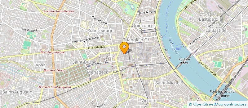 localisation de l'entreprise MADDY 33  BORDEAUX