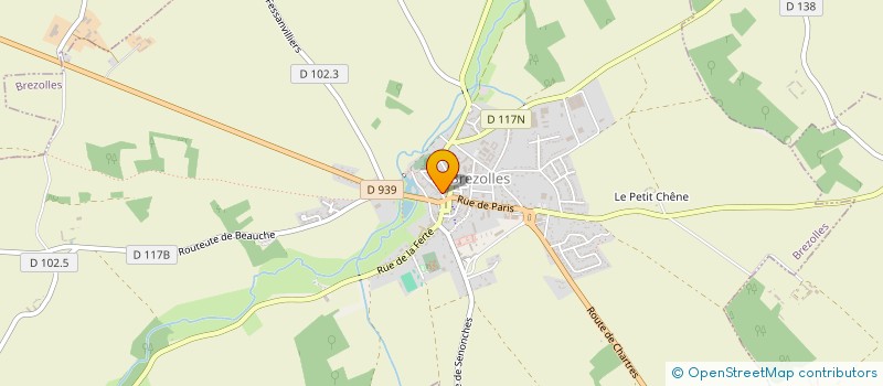 localisation de l'entreprise MADDY à BREZOLLES