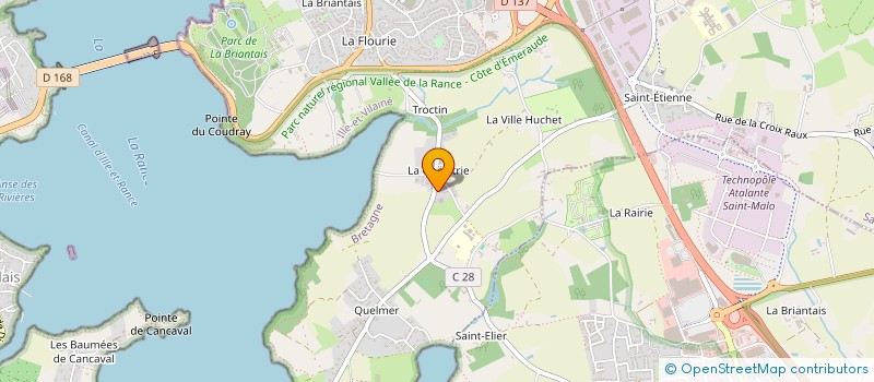 localisation de l'entreprise MADDY à SAINT-MALO