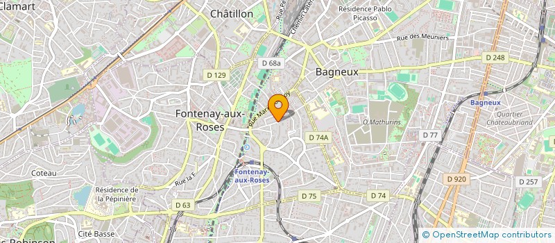 localisation de l'entreprise MADDYBOOP à FONTENAY-AUX-ROSES