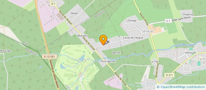 localisation de l'entreprise MADDYNINA à LE PIAN-MEDOC