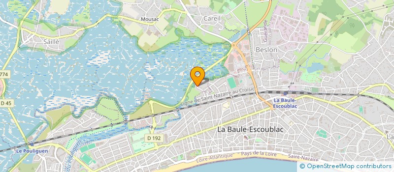 localisation de l'entreprise MADE  GUERANDE