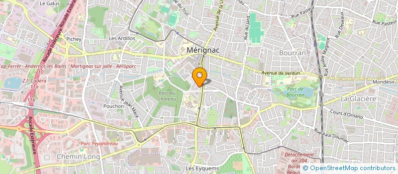 localisation de l'entreprise MADE à MERIGNAC