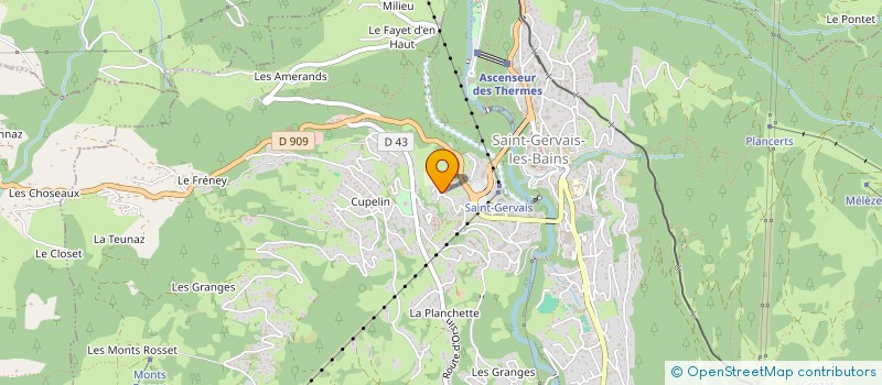 localisation de l'entreprise MADE  SAINT-GERVAIS-LES-BAINS