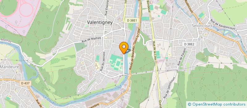 localisation de l'entreprise MADE AGENCY  VALENTIGNEY