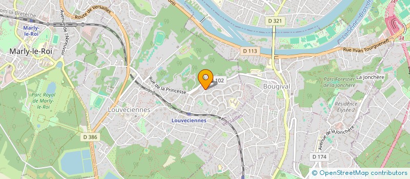 localisation de l'entreprise MADE BY LOVAL  LOUVECIENNES